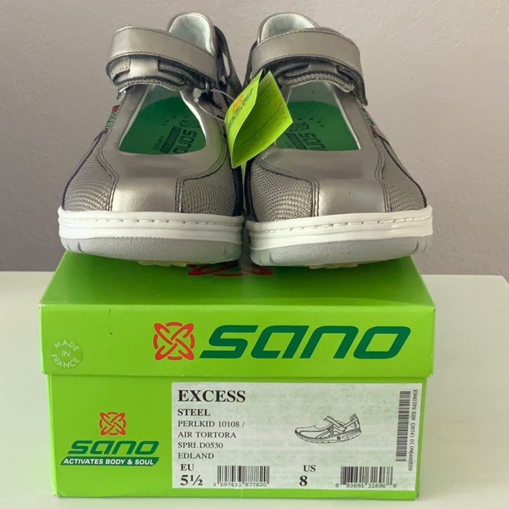 SANO by Mephisto EXCESS sz 8. Steel is the color which is more like pewter.
